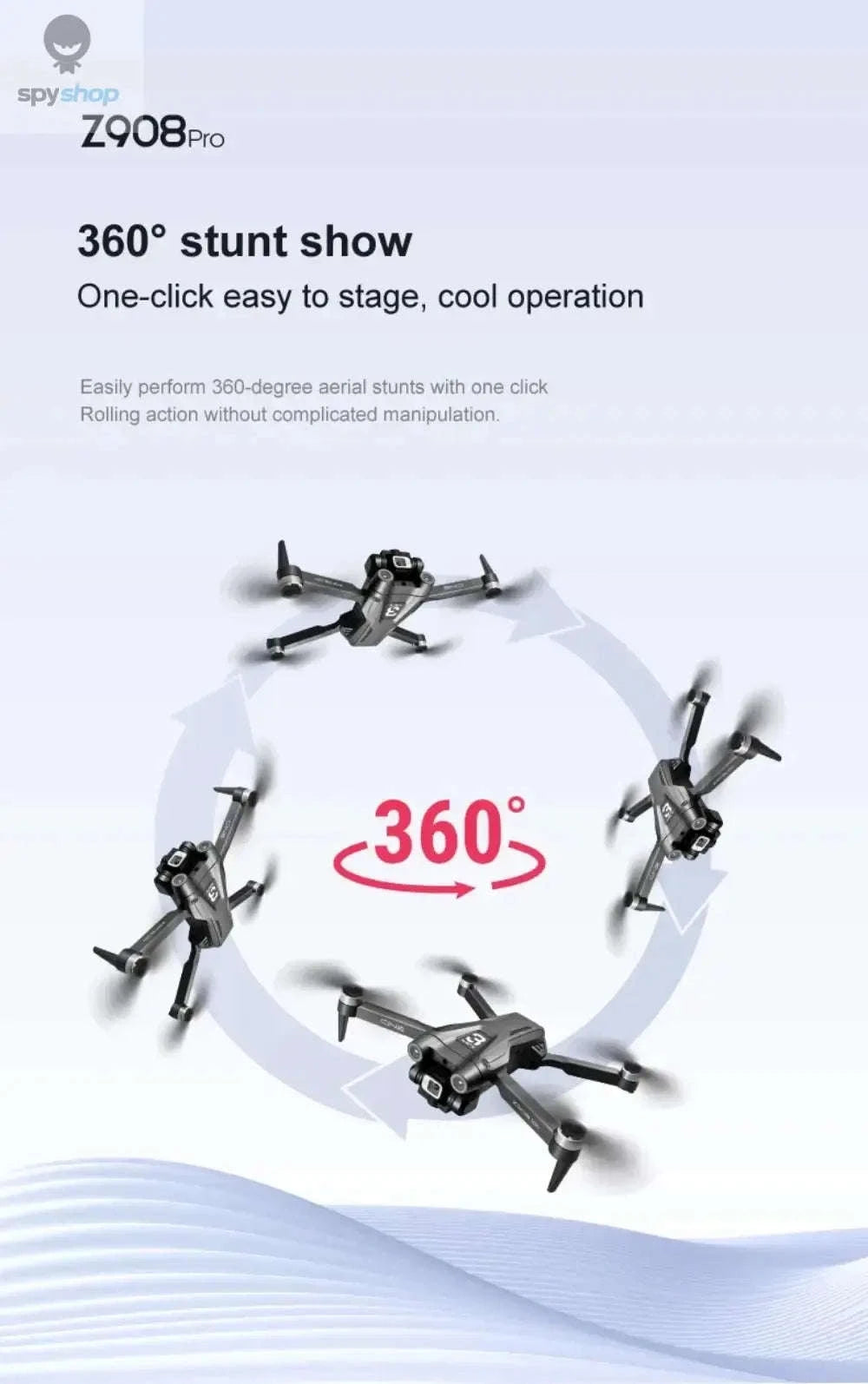 Xiaomi Z908 Pro 8K Drone ESC Professional Quadcopter-Black-4K-2S-battery1