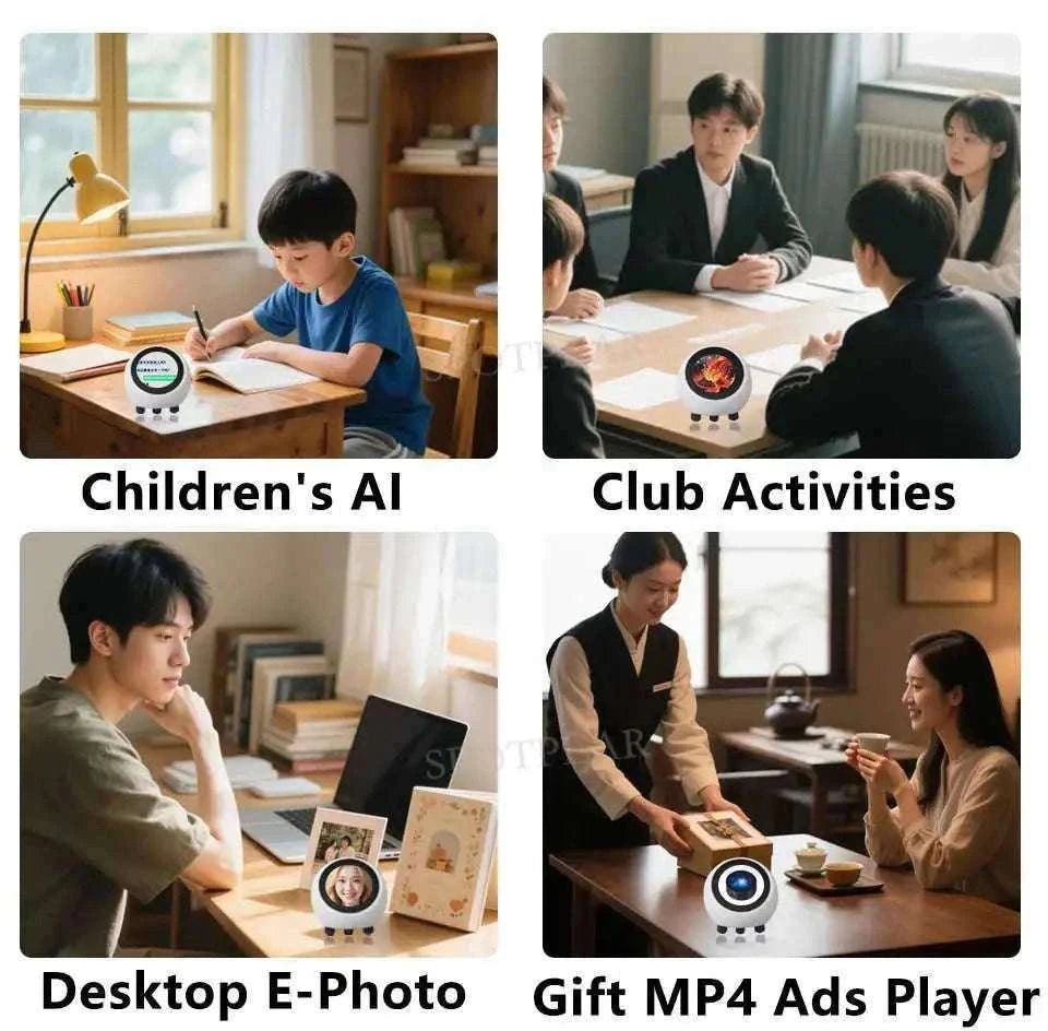 XiaoZhi AI Voice Chat Robot Ball for Home Assistant-With-Touch-With-BAT
