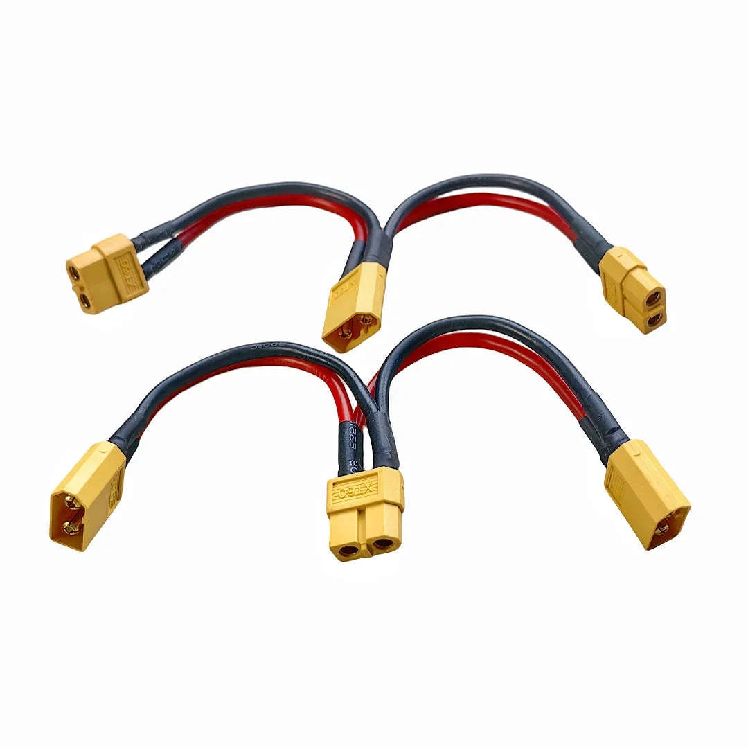 XT60 Parallel Battery Connector 3-Way Y Splitter-XT60 Female