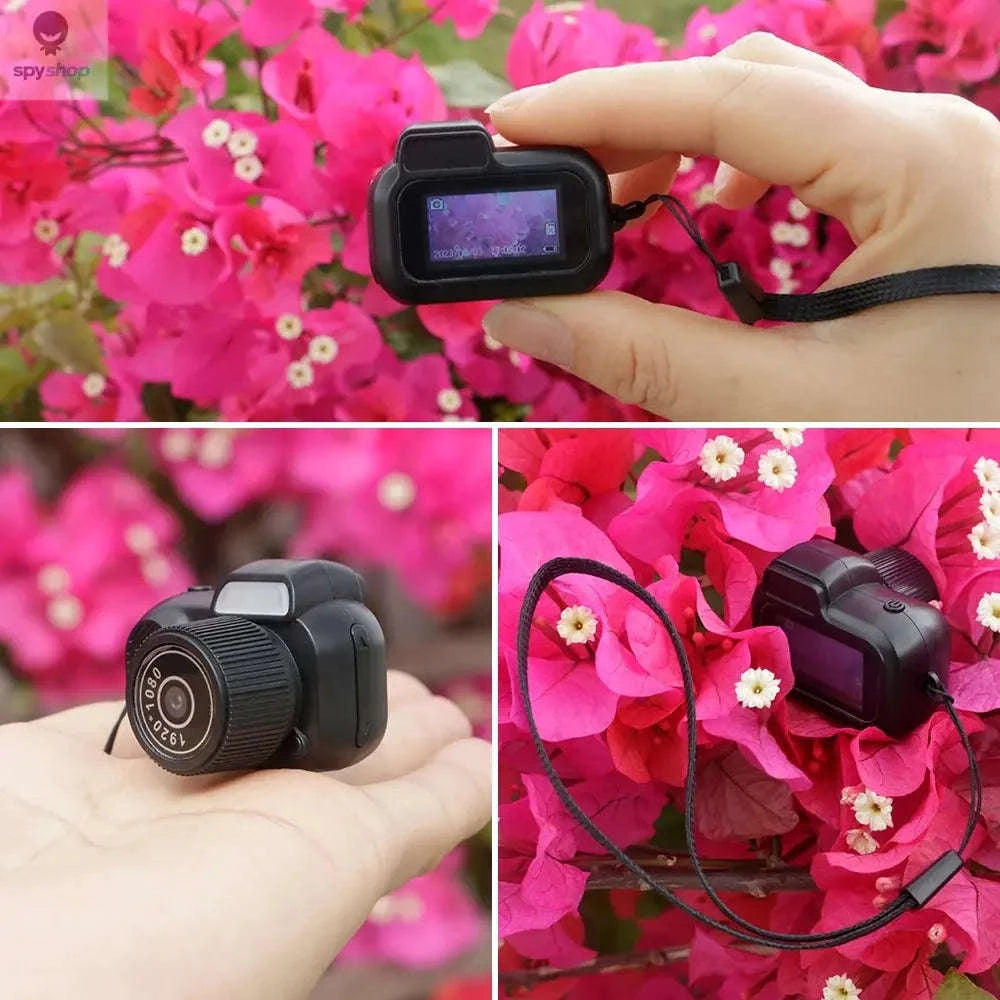 Y3000 Mini Camera – 1080P Portable HD Recorder with LCD Screen-Camera Add 32G