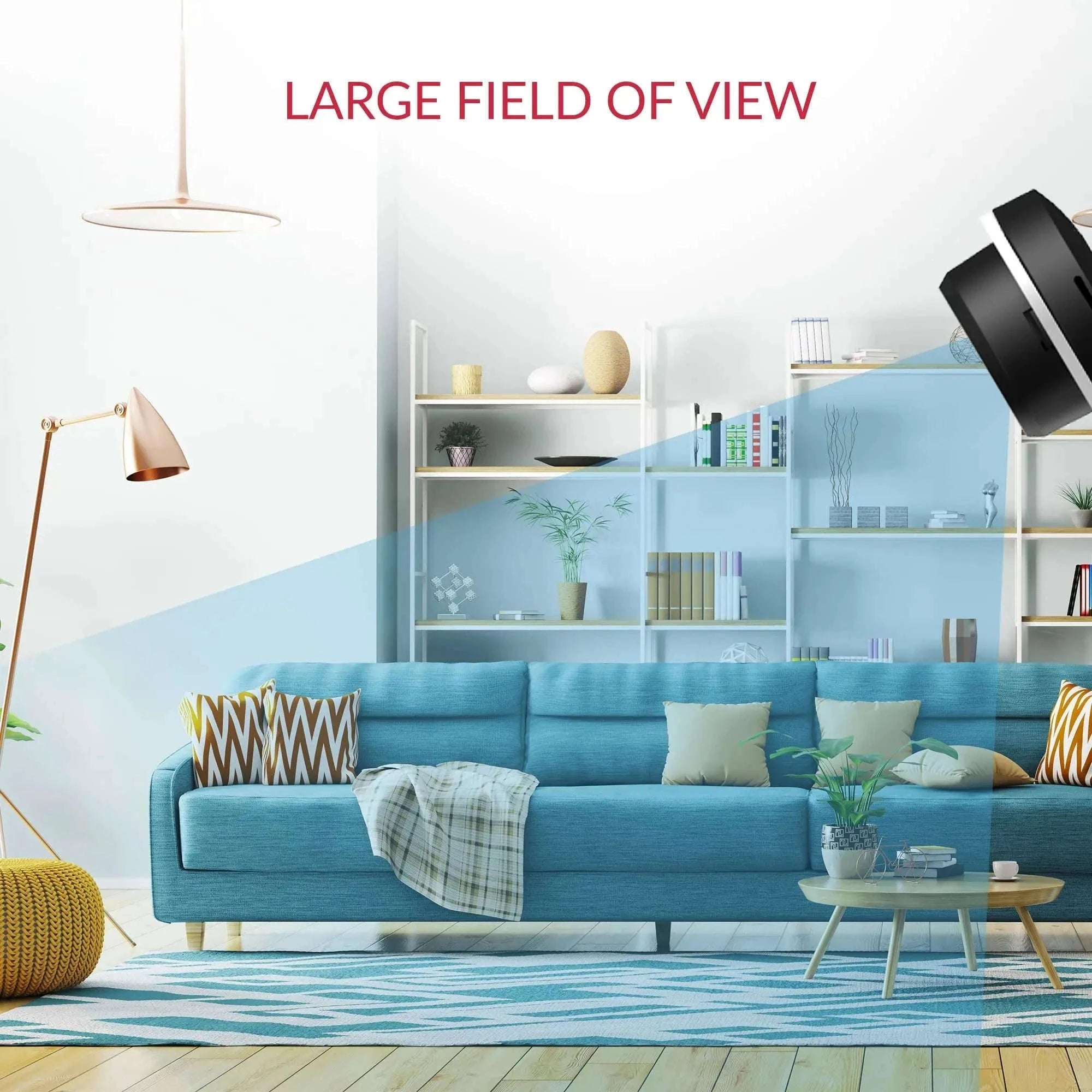 YI 2K 3MP Indoor Security Camera with Night Vision & AI Detection-2pcs / EU Plug / China Mainland