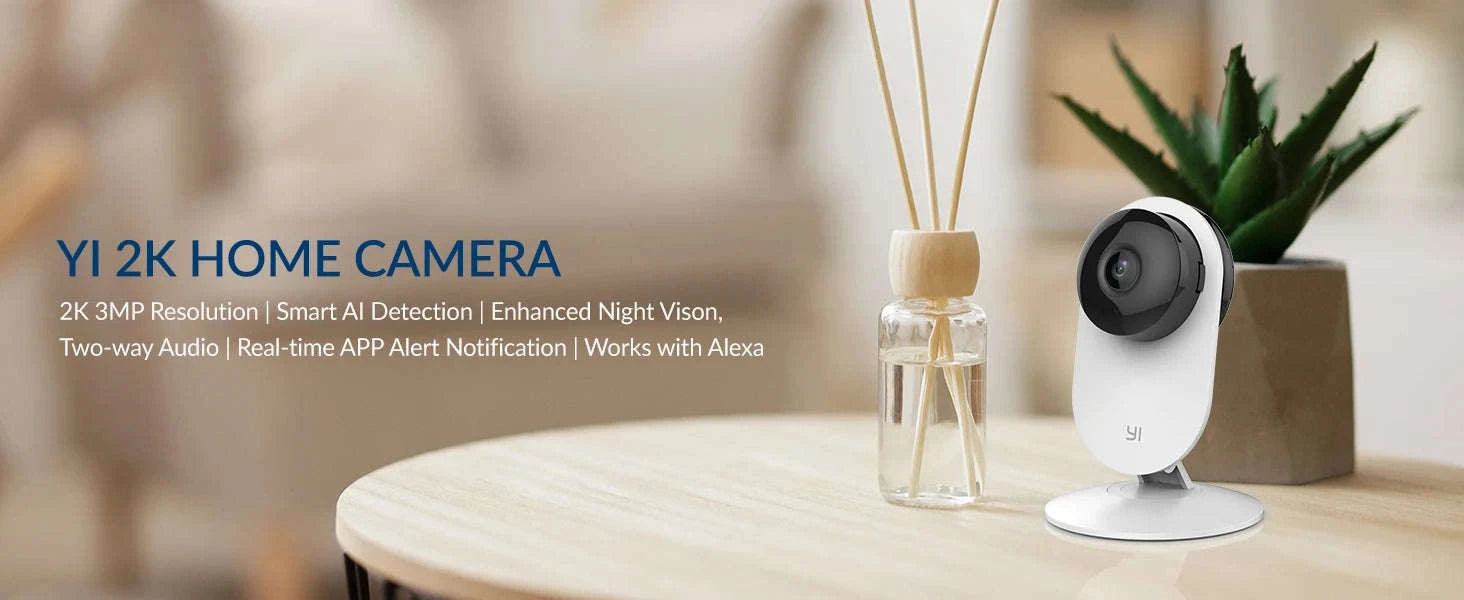 YI Pro Home 2K WiFi Surveillance Camera-CHINA