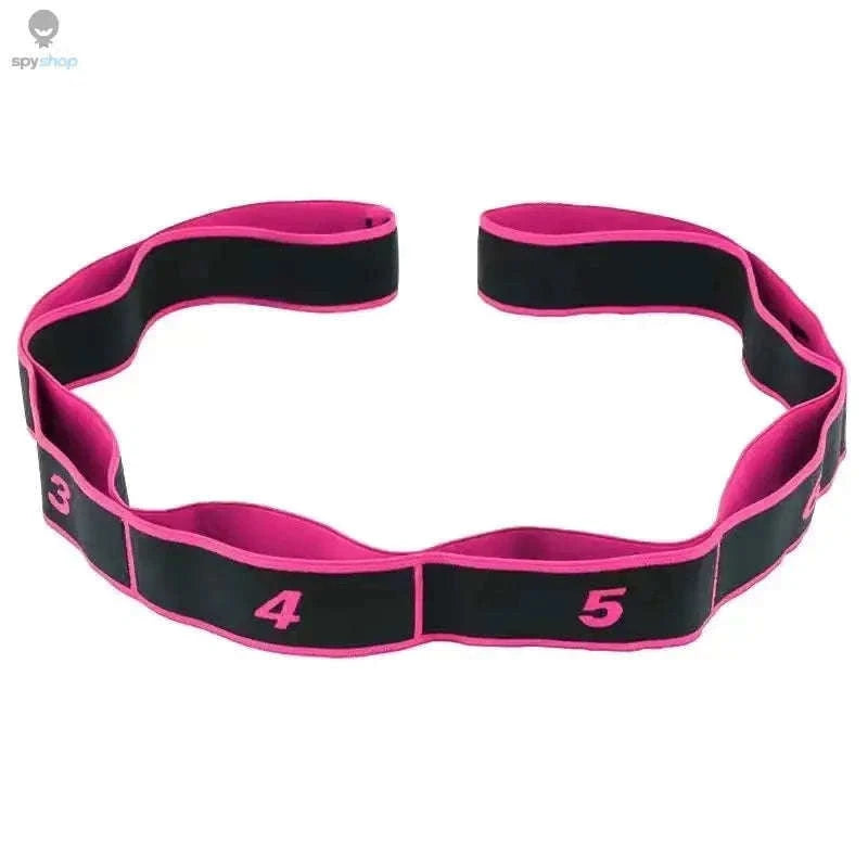 Yoga Stretch Resistance Band for Flexibility and Strength Training-Purple