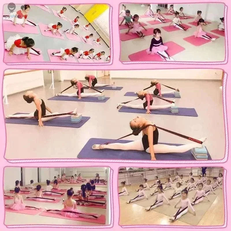 Yoga Stretch Resistance Band for Flexibility and Strength Training-Purple