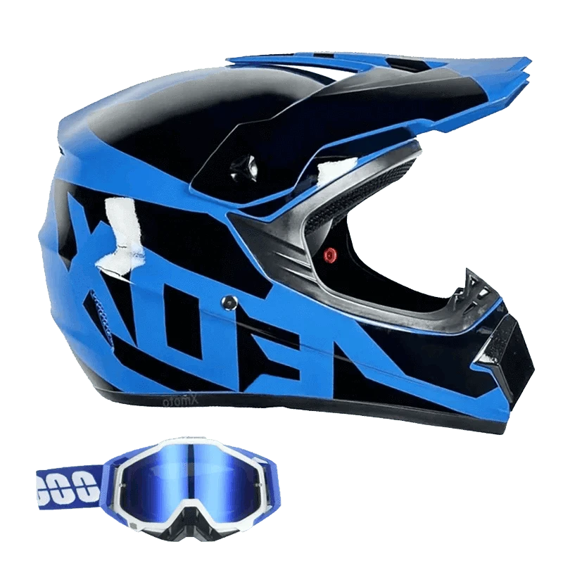 Youth Motocross & Dirt Bike Helmet for Young Riders, DOT Certified-G / S