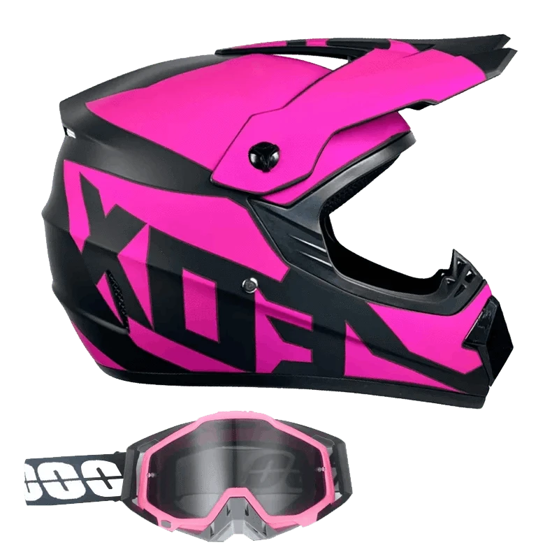 Youth Motocross & Dirt Bike Helmet for Young Riders, DOT Certified-G / S