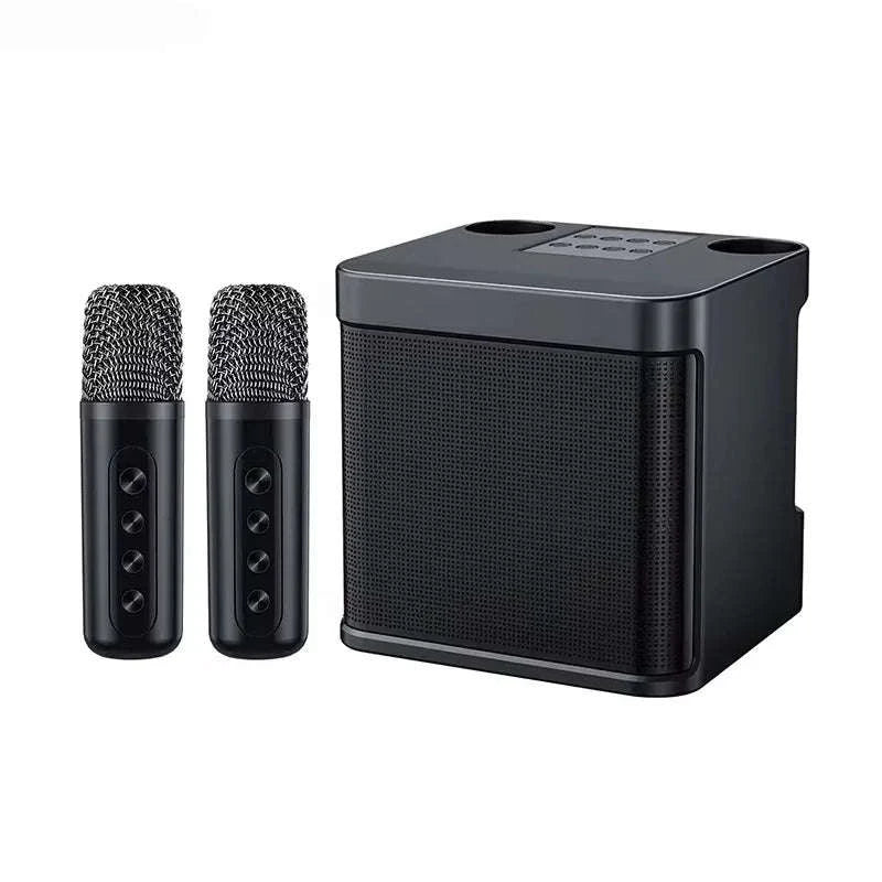 YS203 Portable Bluetooth Speaker with Dual Microphones-sliver