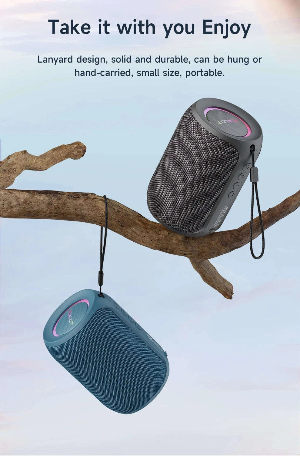 Zealot S32PRO Bluetooth Speaker-Black