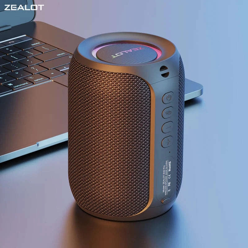 Zealot S32PRO Portable Bluetooth Speaker-Black / Speaker