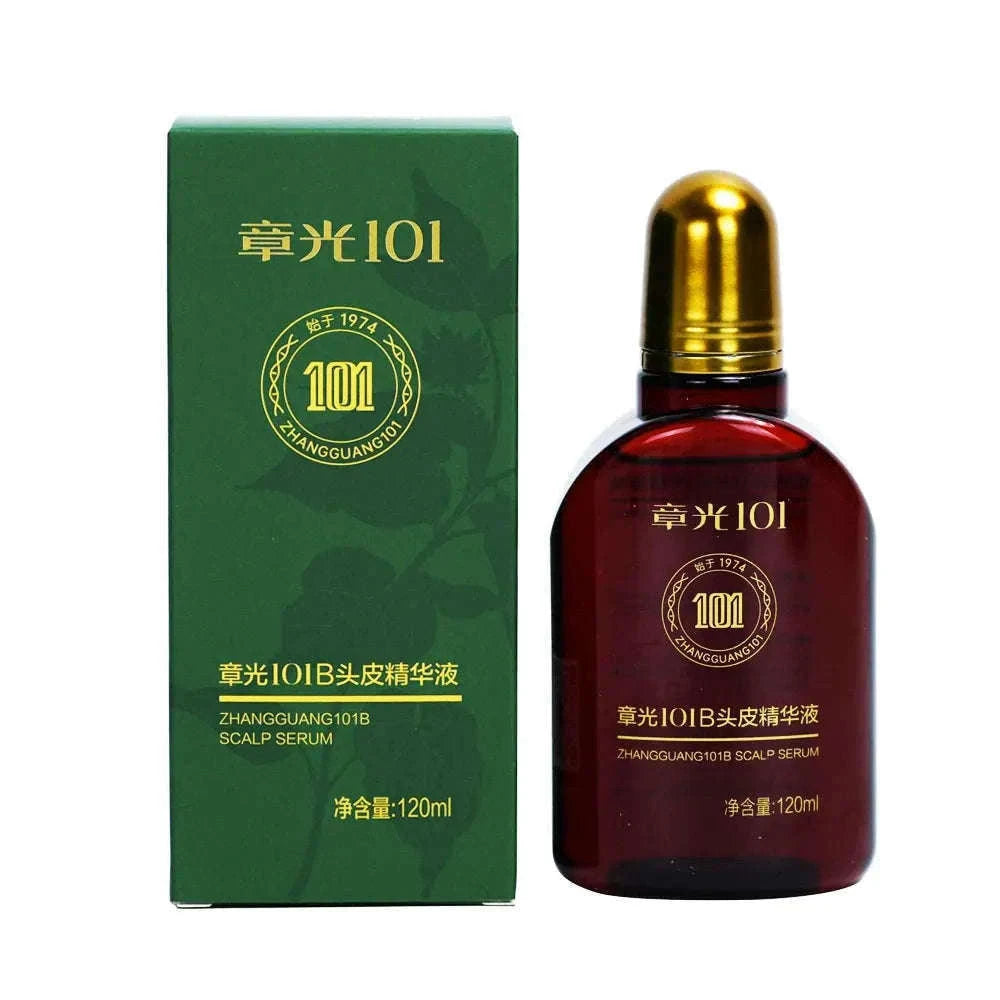 Zhangguang 101B Hair Growth Tonic 120ml Anti Hair Loss Treatment-Default Title