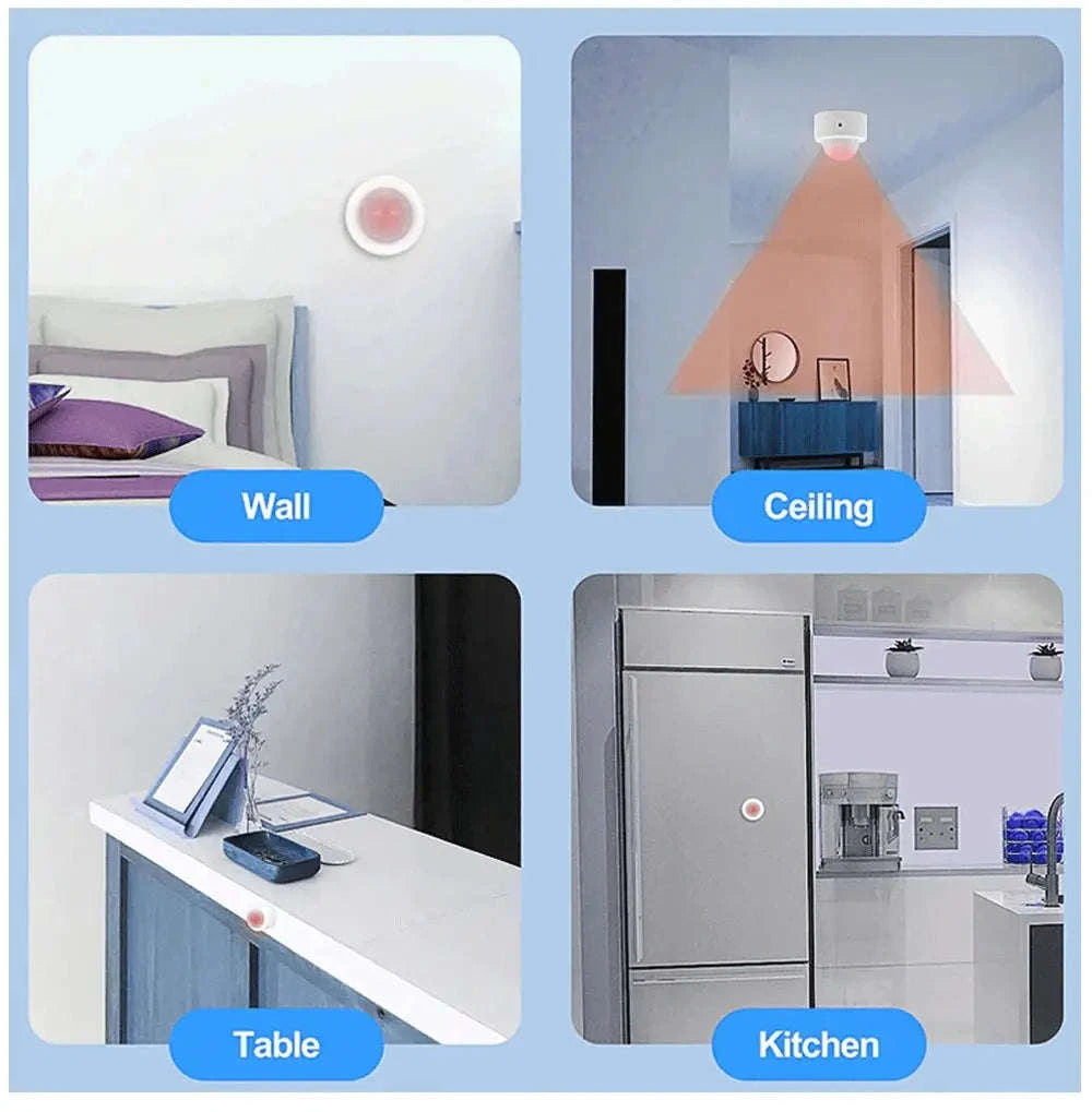 Zigbee 3.0 PIR Motion Sensor Detector-1 Sensor 1 Stand