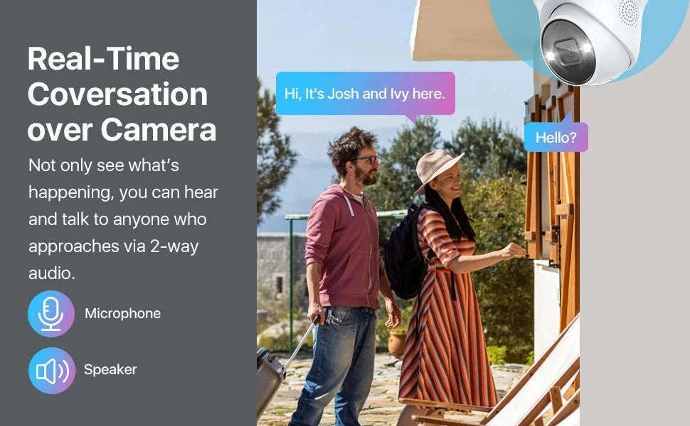ZOSI 4K PoE Outdoor Security Camera with AI Detection-5MP without TF Card / Poland