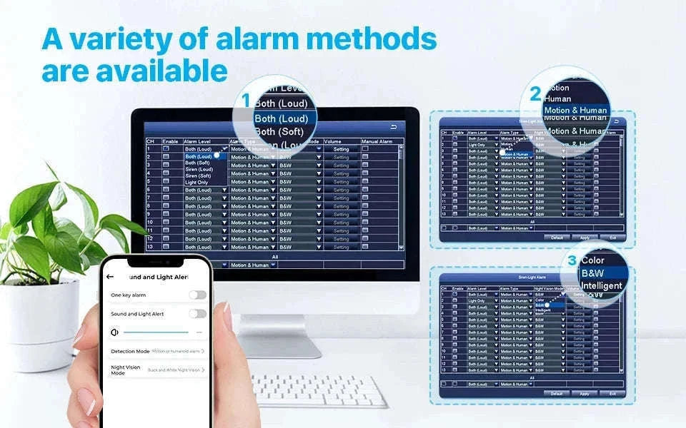 ZOSI 4K PoE Security Camera System with AI Detection-16CH 5MP and 16 Cam / spain / 4T