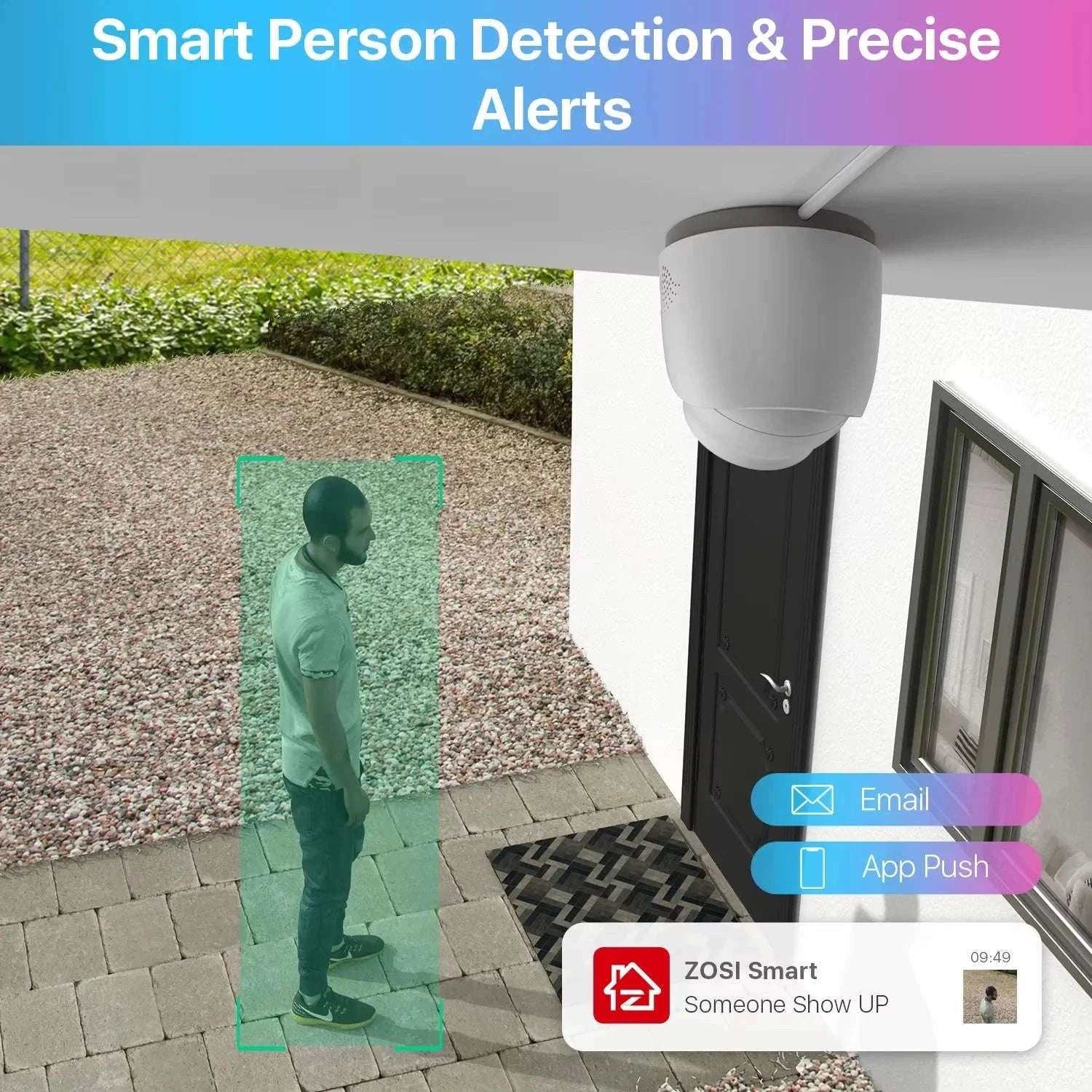 ZOSI 4MP PoE Outdoor Security Camera System with 8CH NVR-8PCS Cameras / spain / 2T