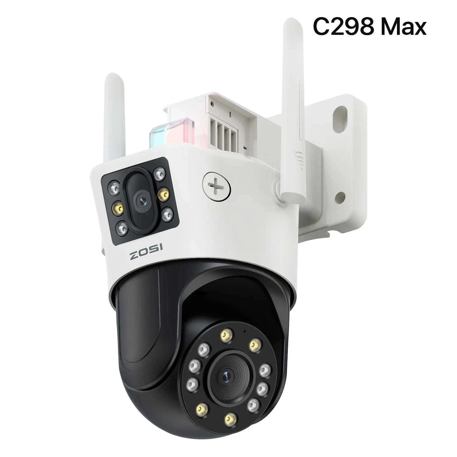 ZOSI 8MP Dual-Lens WiFi PTZ Outdoor Security Camera-C298 Pro and SE / United States