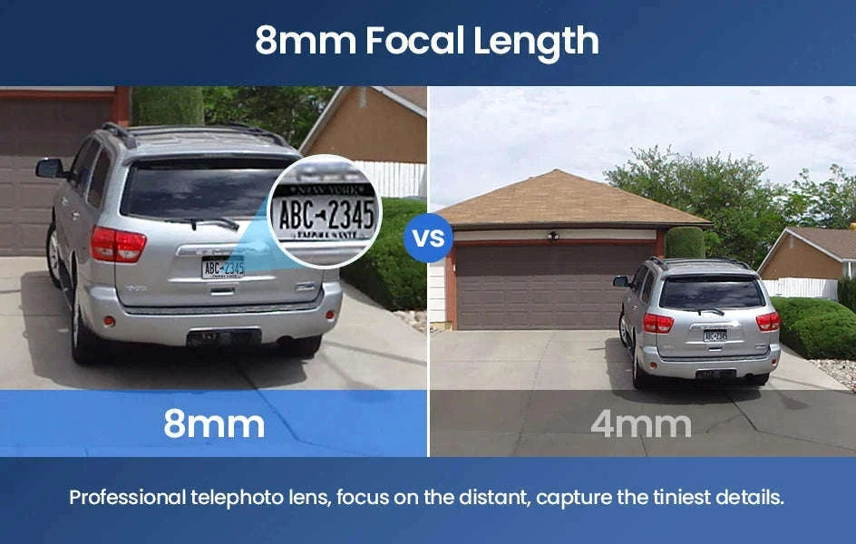 ZOSI 8MP Dual-Lens WiFi PTZ Outdoor Security Camera-C298 Pro and SE / United States