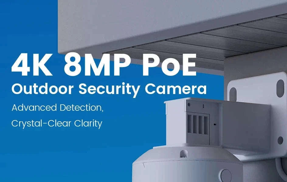 ZOSI 8MP PoE Outdoor Security Camera with AI Detection-5MP / Poland