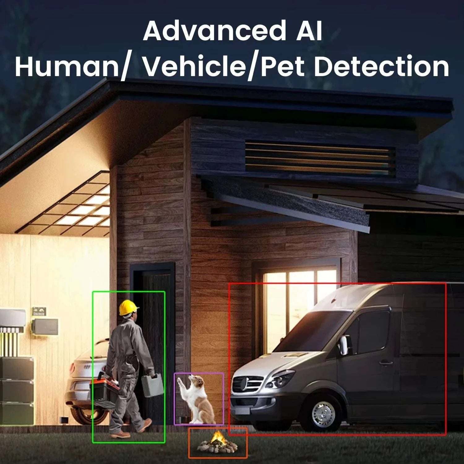 ZOSI 8MP PoE Outdoor Security Camera with AI Detection-5MP / Poland