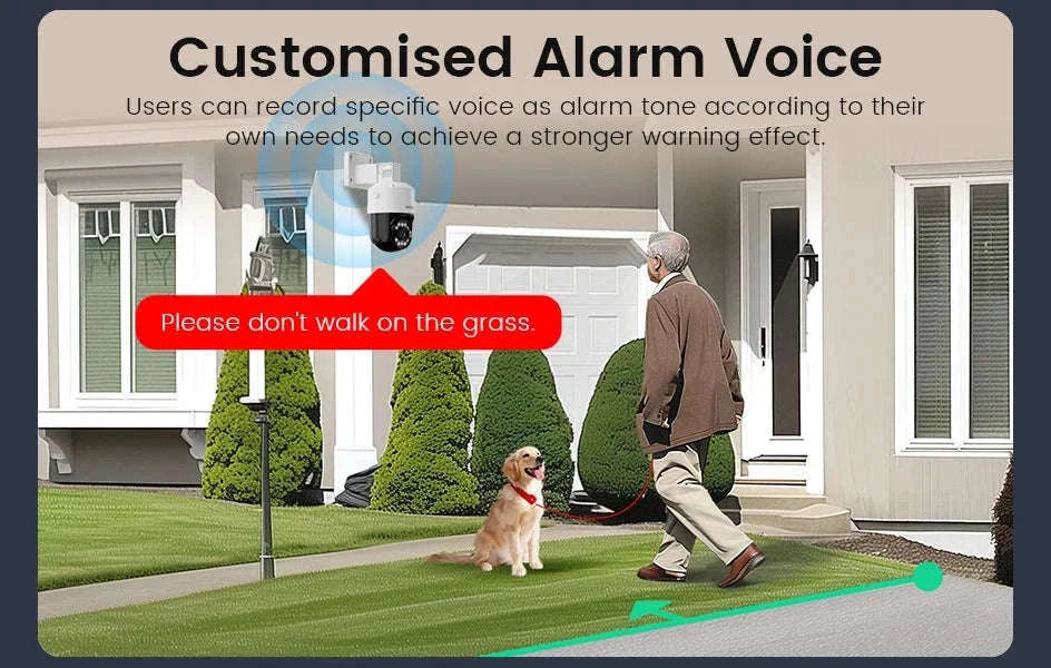 ZOSI 8MP PoE Outdoor Security Camera with AI Detection-5MP / Poland