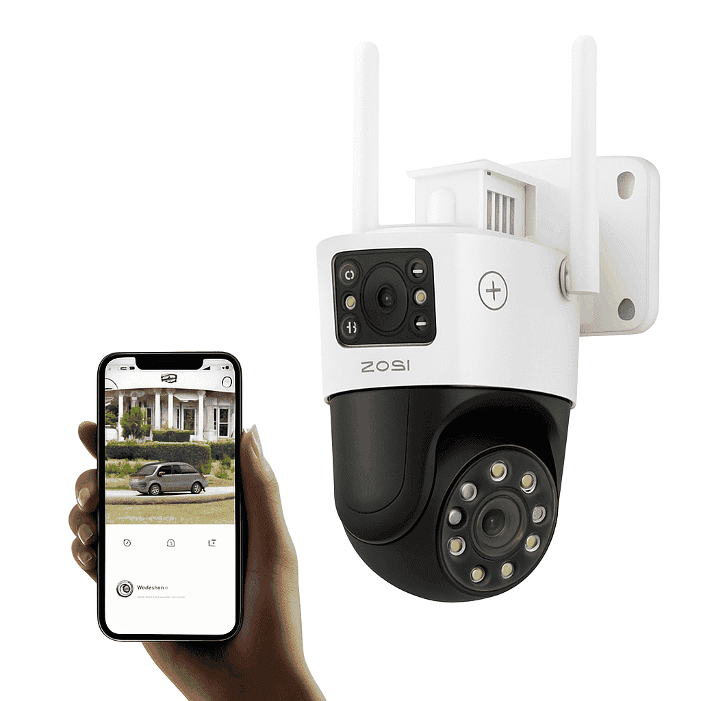 ZOSI C298 Max 4K 8MP Dual-Lens PTZ Security Camera-C298 Max(2 PACK) / Poland
