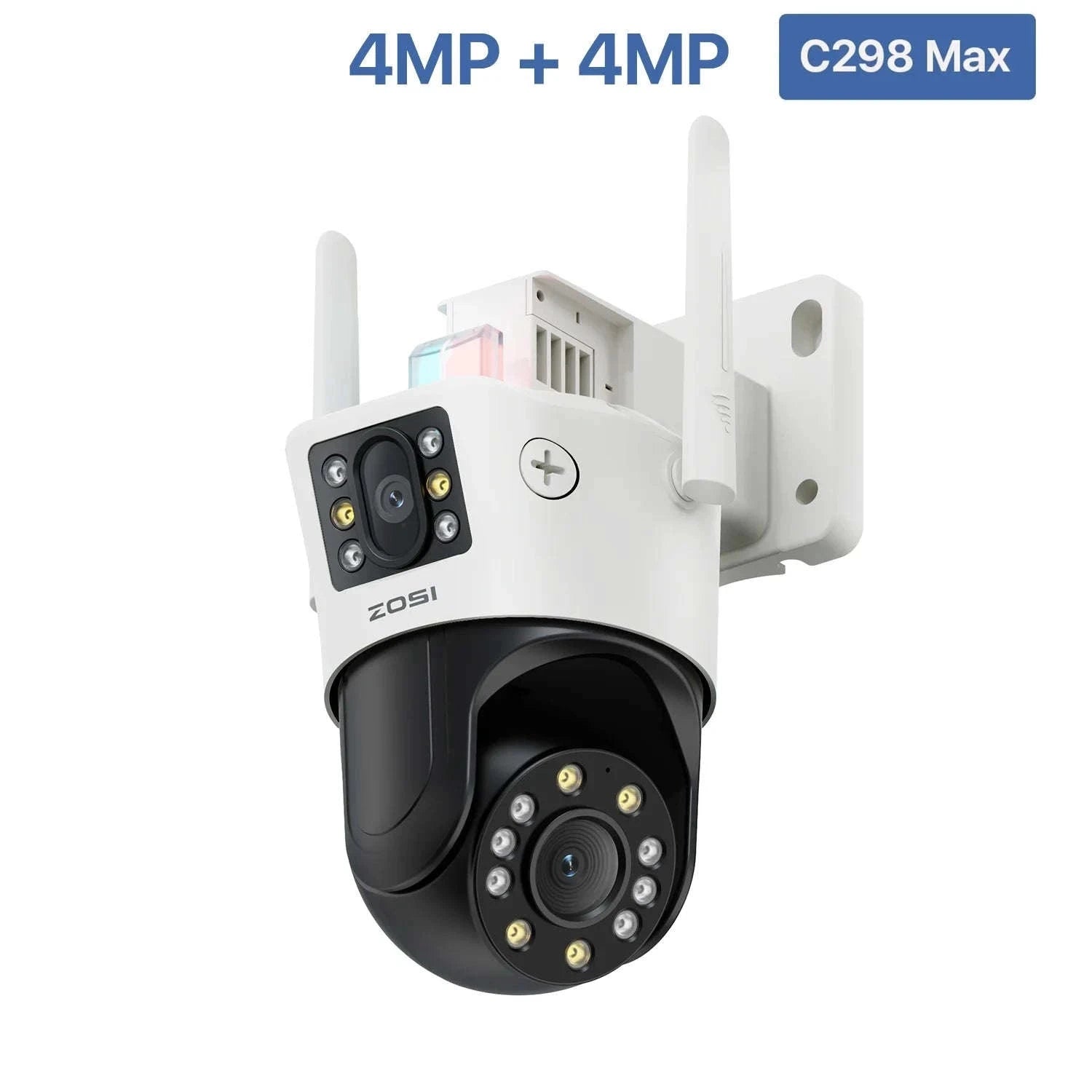 ZOSI C298 Max 4K 8MP Dual-Lens PTZ Security Camera-C298 Max(2 PACK) / Poland