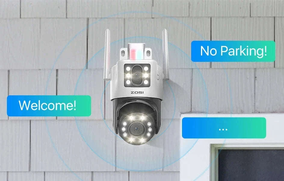 ZOSI C298 Max 4K 8MP Dual-Lens PTZ Security Camera-C298 Max(2 PACK) / Poland