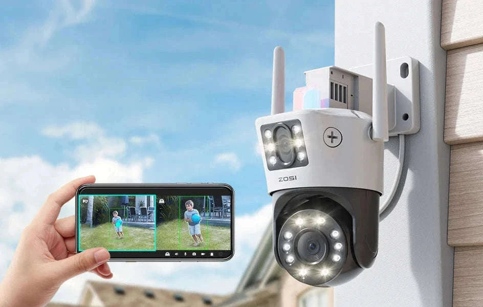 ZOSI C298 Max 4K 8MP Dual-Lens PTZ Security Camera-C298 Max(2 PACK) / Poland