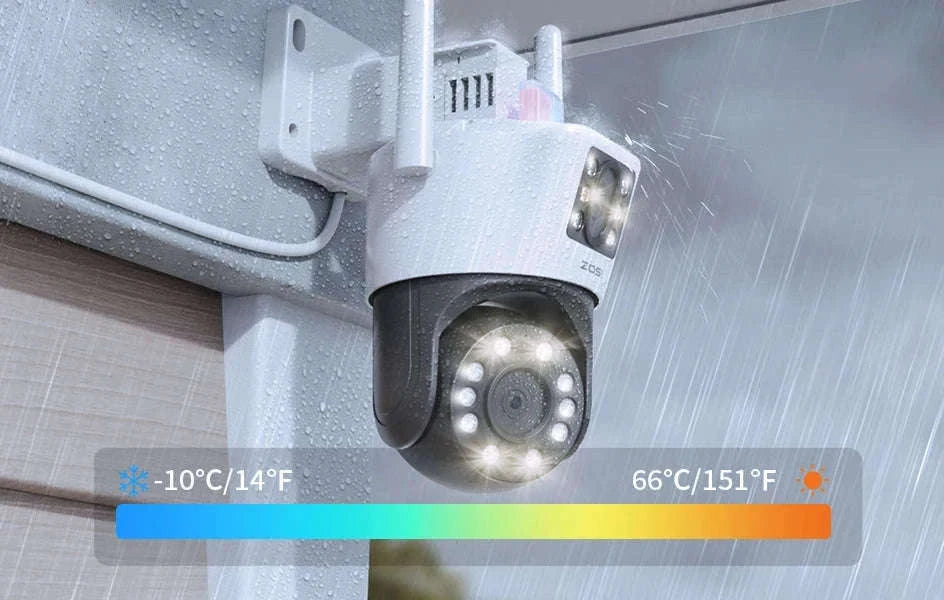 ZOSI C298 Max 4K 8MP Dual-Lens PTZ Security Camera-C298 Max(2 PACK) / Poland