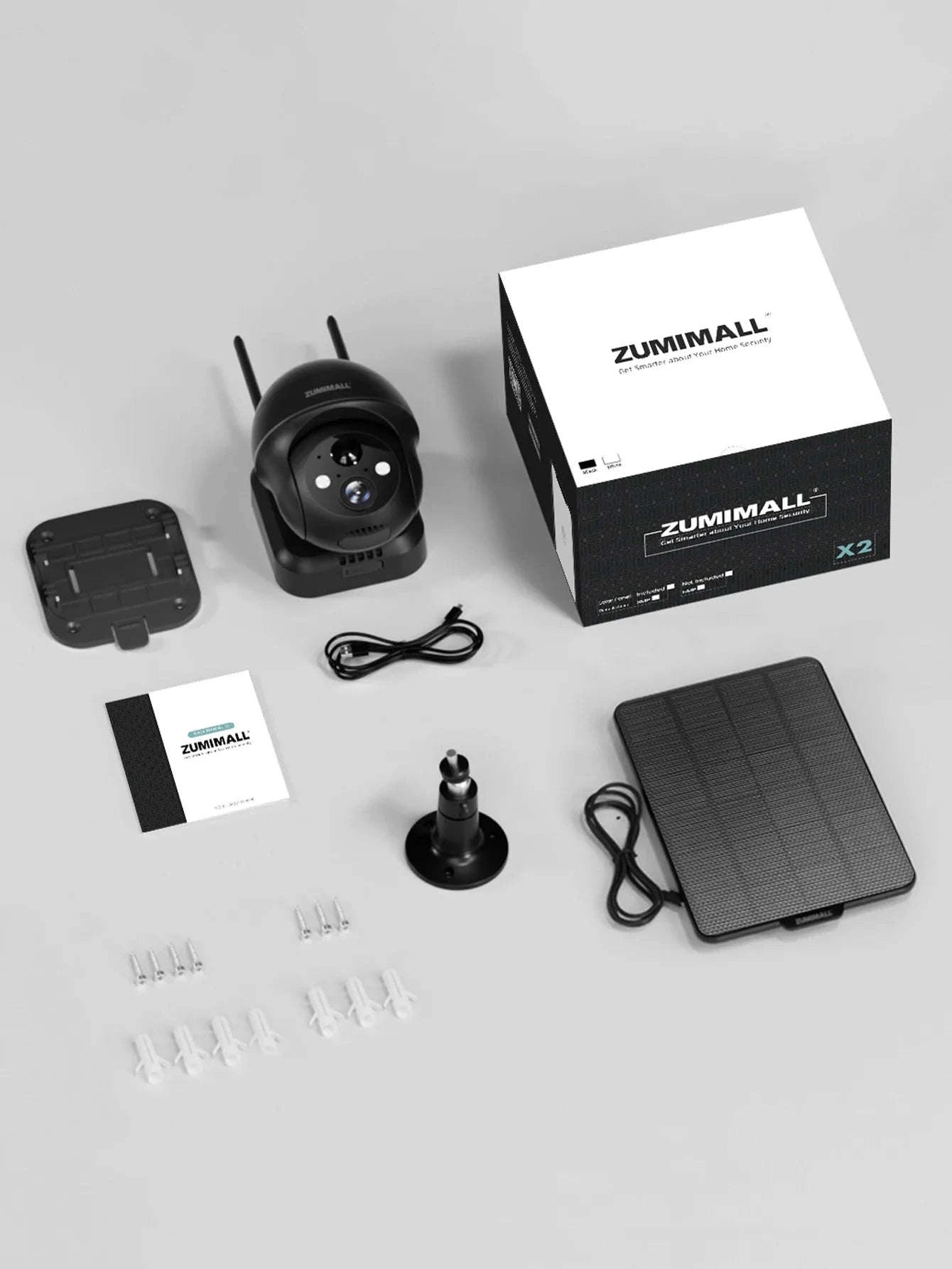 ZUMIMALL Wireless Battery Security Camera 3MP Night Vision-GERMANY
