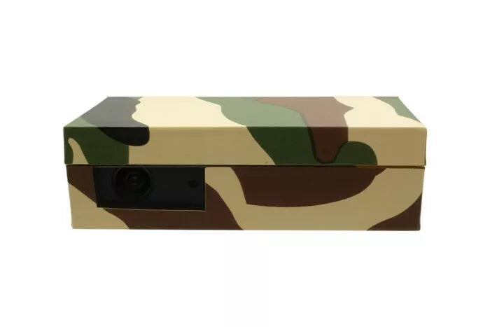 StealthCam PLUS: Fortschrittliche Camouflage-Boxkamera für verdeckte Überwachung