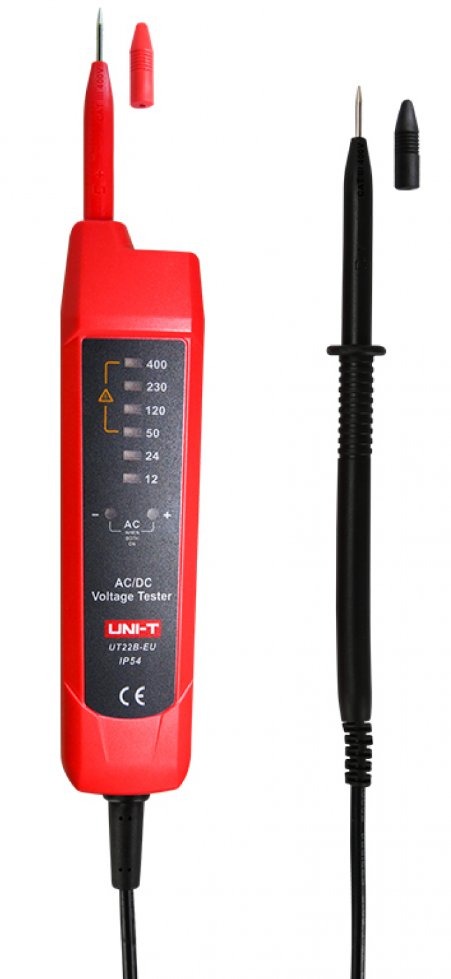 Tester di tensione UNI-T UT22B-EU: controlla la tensione elettrica in modo affidabile e veloce