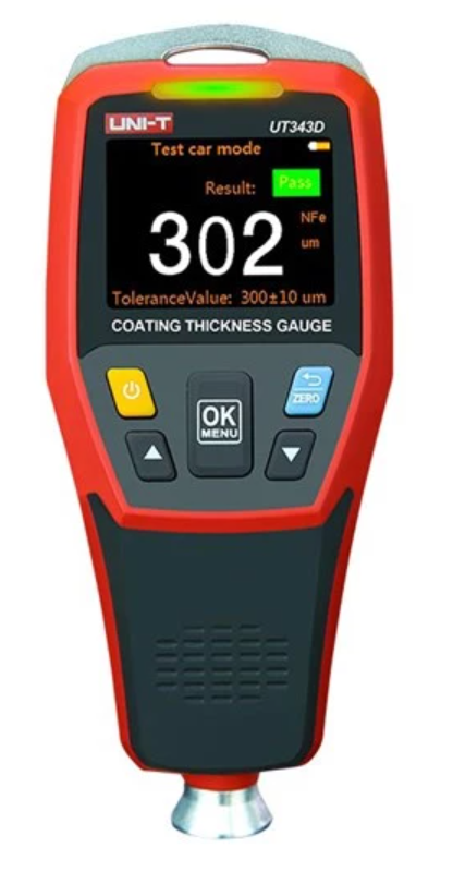 UT343D Lacquer Thickness Gauge: Accurate and Efficient Evaluation of Lacquer Thickness