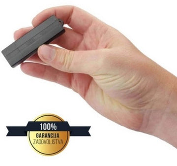 Smart USB Key: Records Only When Activity Detected, Lasts Up to 3 Days on a Single Battery Charge (8 Hours/Day Recording)