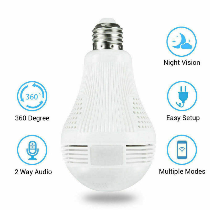 Security Camera in Bulb, Bulb Camera for Global Monitoring