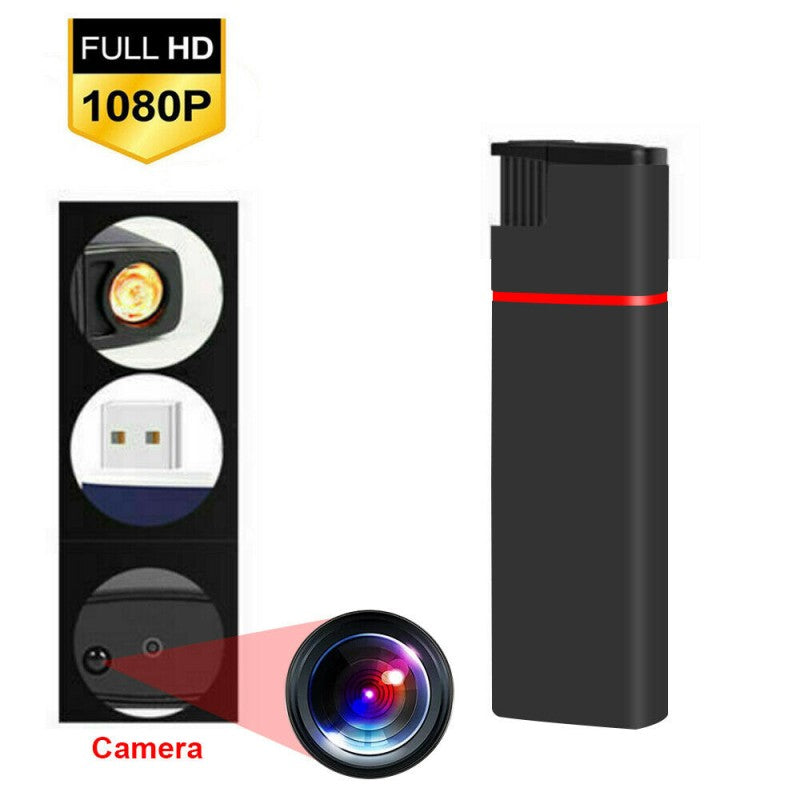Discreet Cigarette Lighter Camera with HD 1080P Video Recording